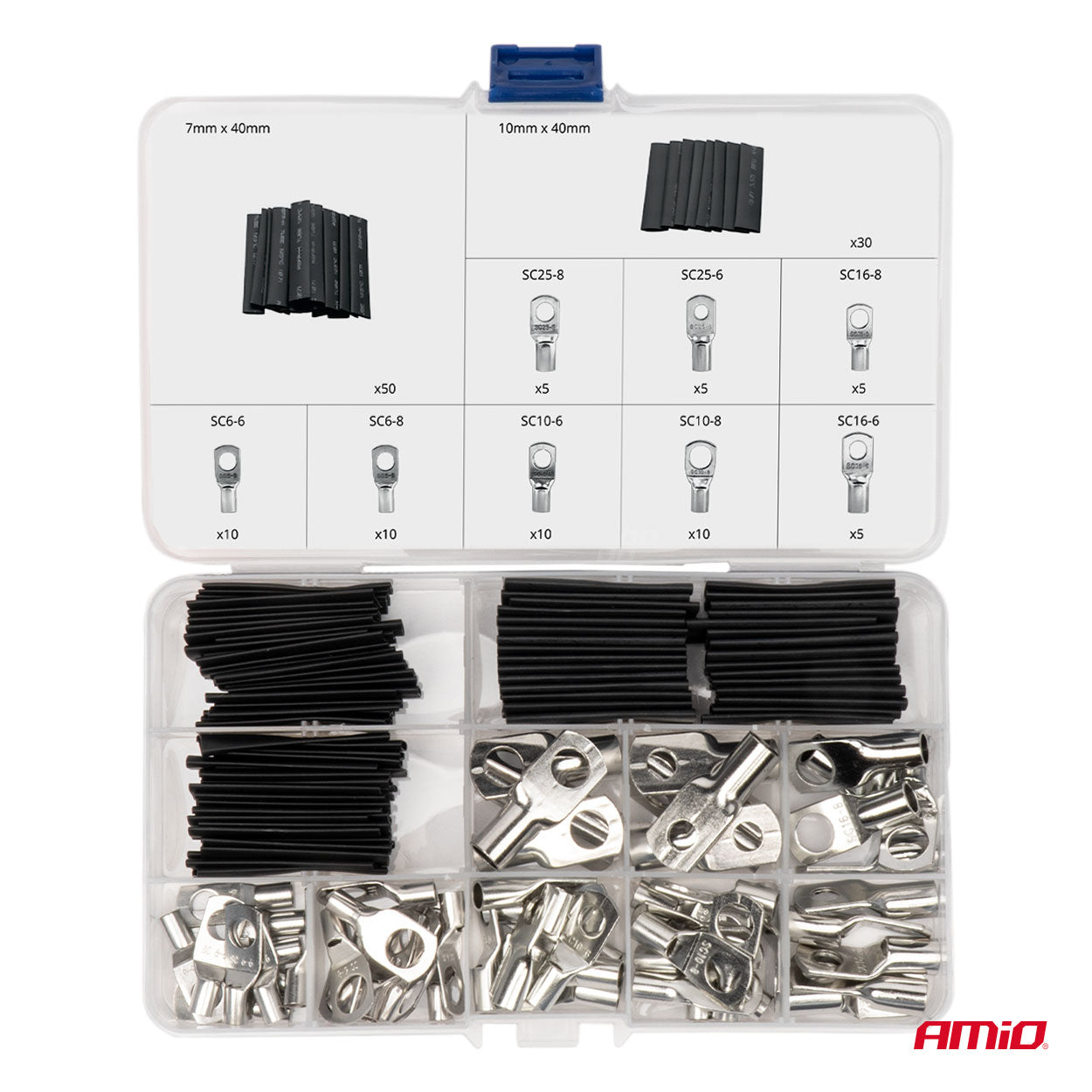 KIT 140 Conectores + Manga térmica Modelo 2