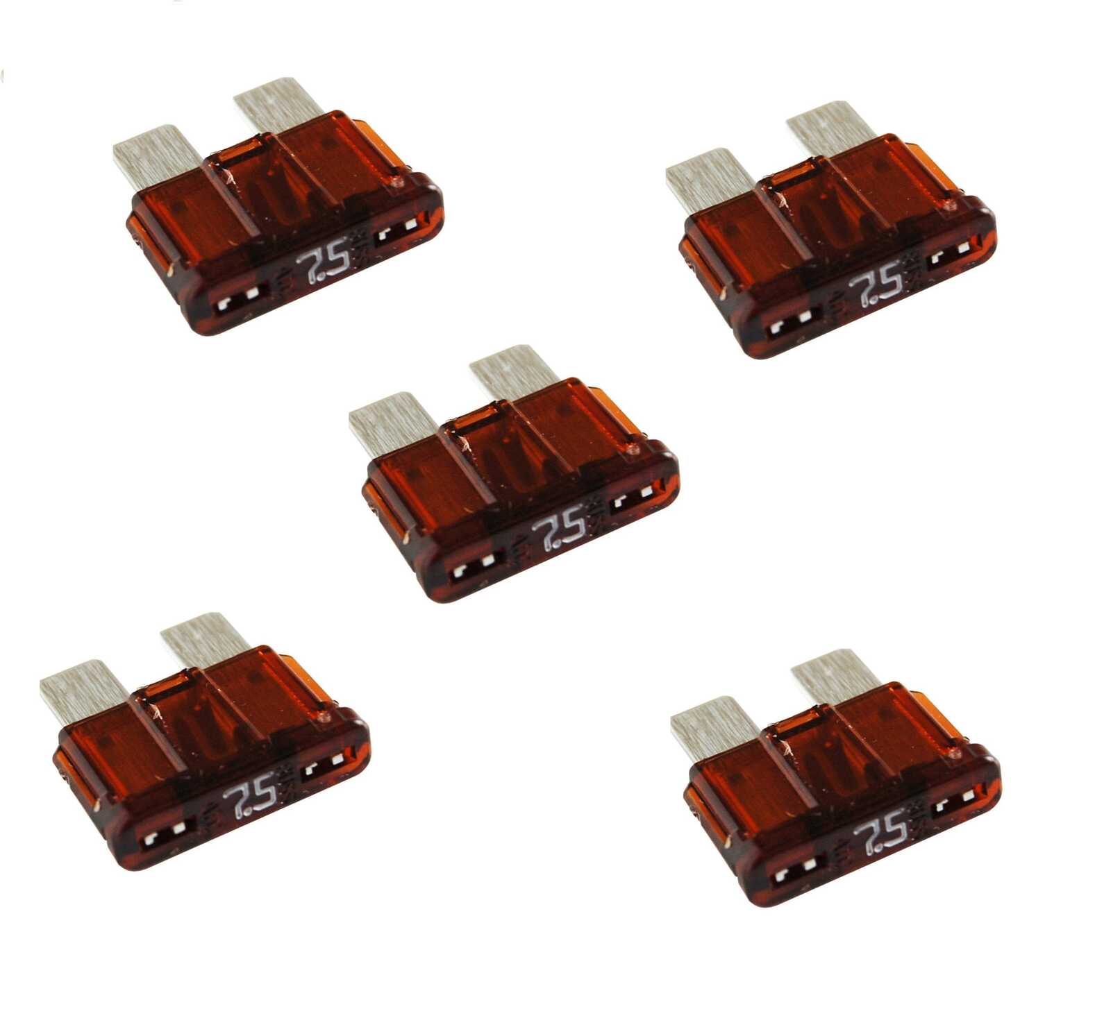 Foto do produto PACK 5 Fusíveis Ficha 7.5 AMP.