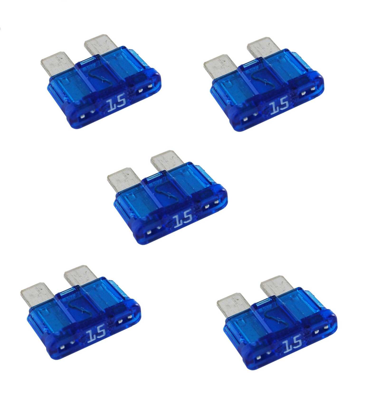 Foto do produto PACK 5 Fusíveis Ficha 15 AMP.