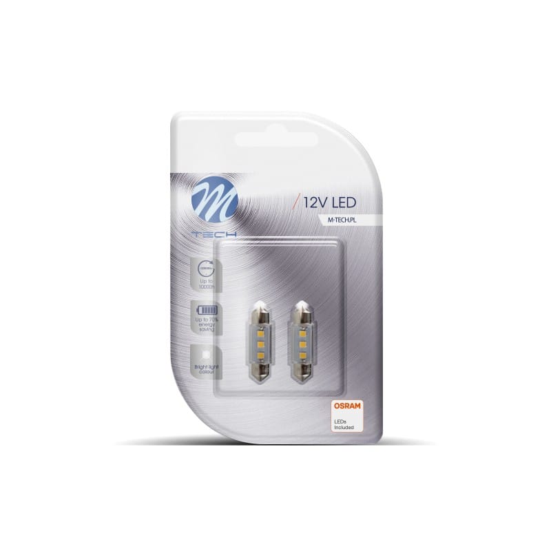Foto do produto KIT C5W 12v M-Tech LB090w
