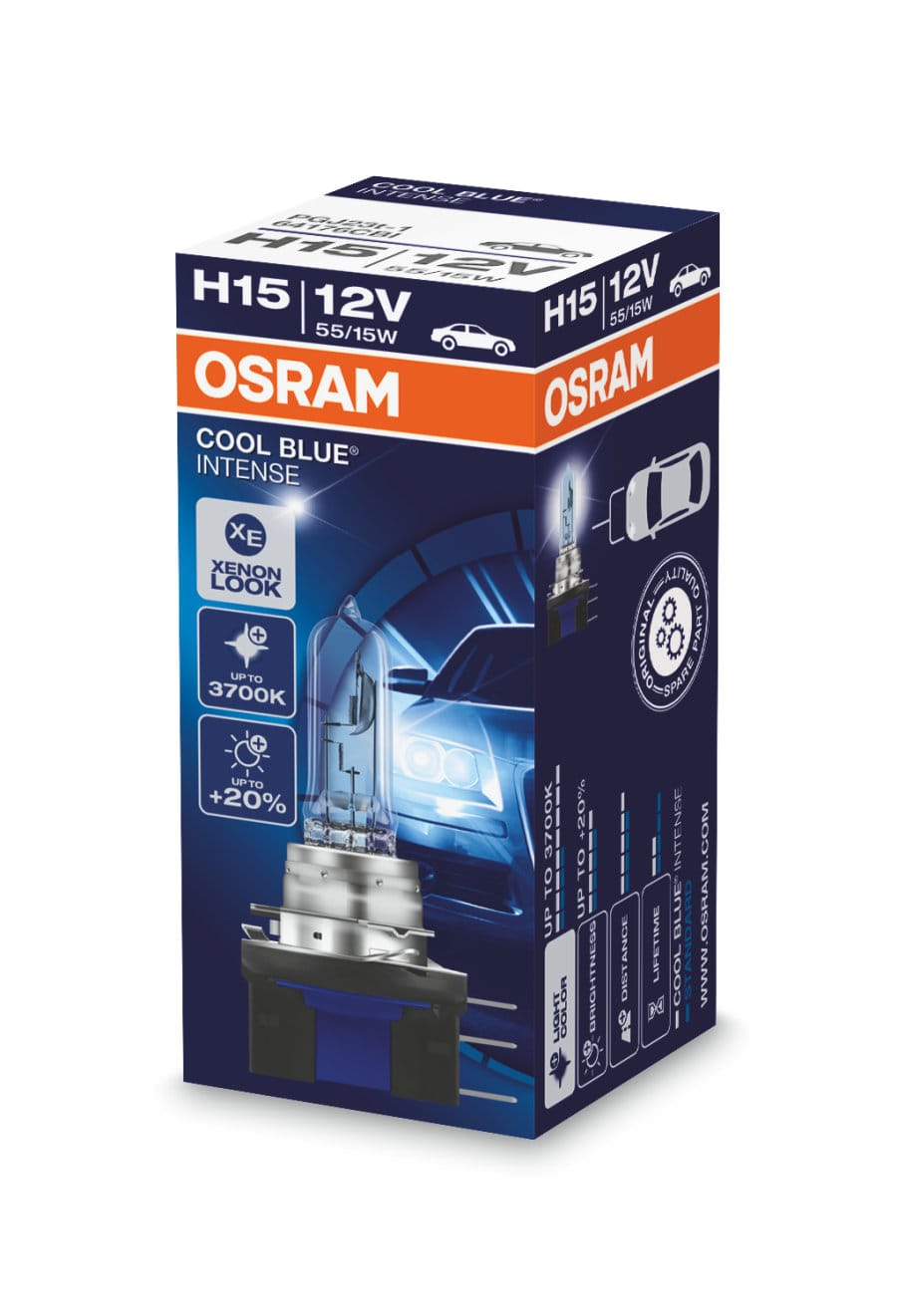 Foto do produto Lâmpada H15 55/15w OSRAM COOL BLUE Intense