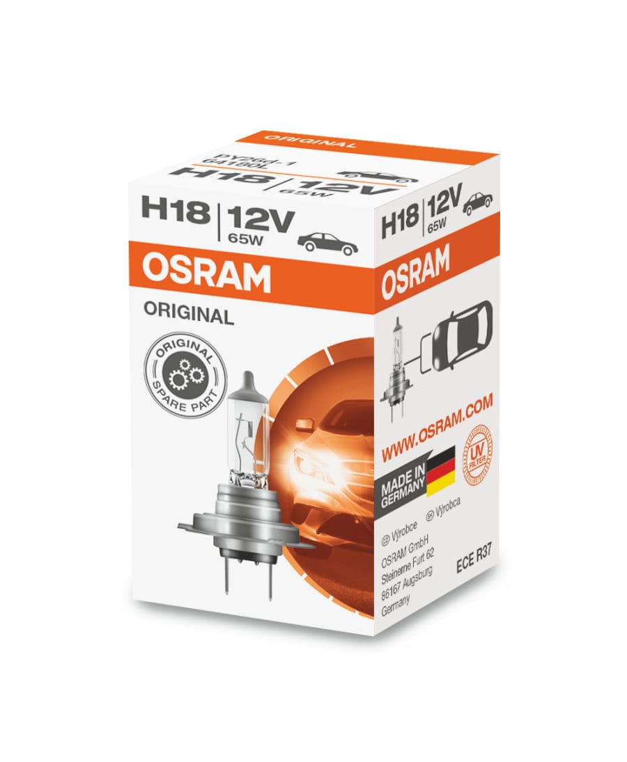 Foto do produto Lâmpada H18 PY26D-1 12V 65W OSRAM