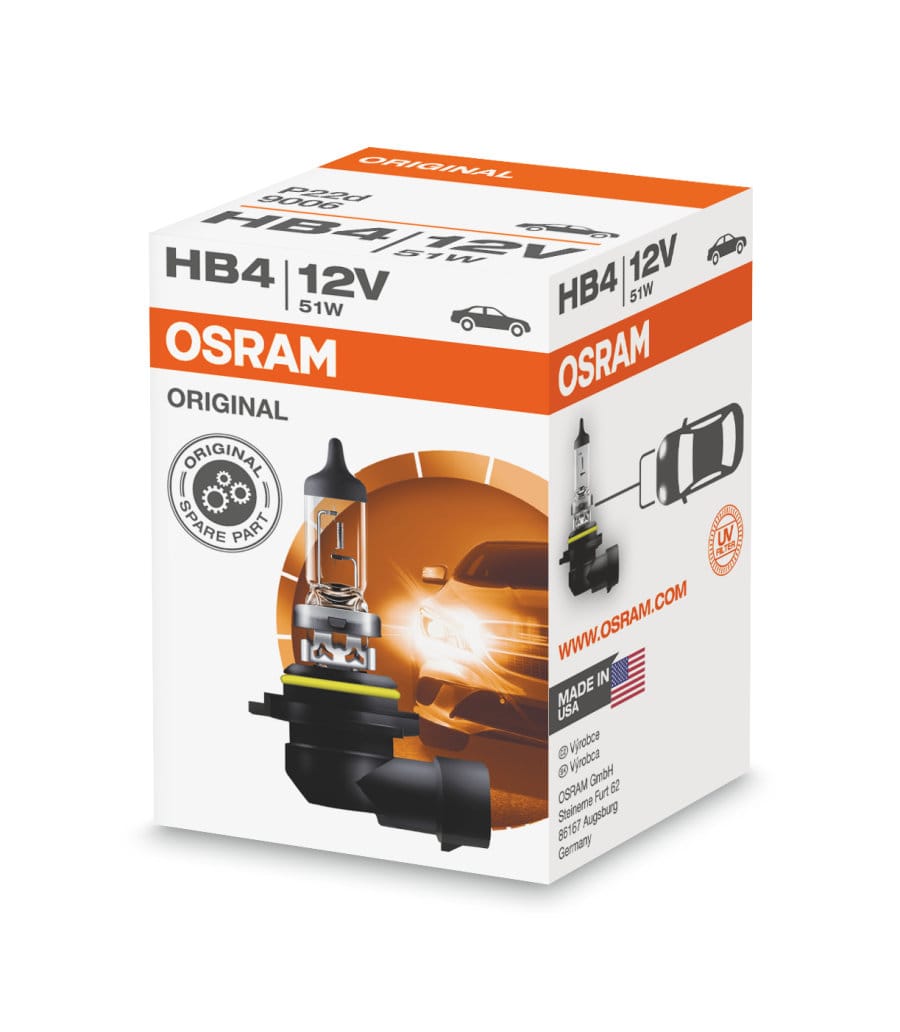 Foto do produto Lâmpada HB4 P22d 9006 51w 12v OSRAM