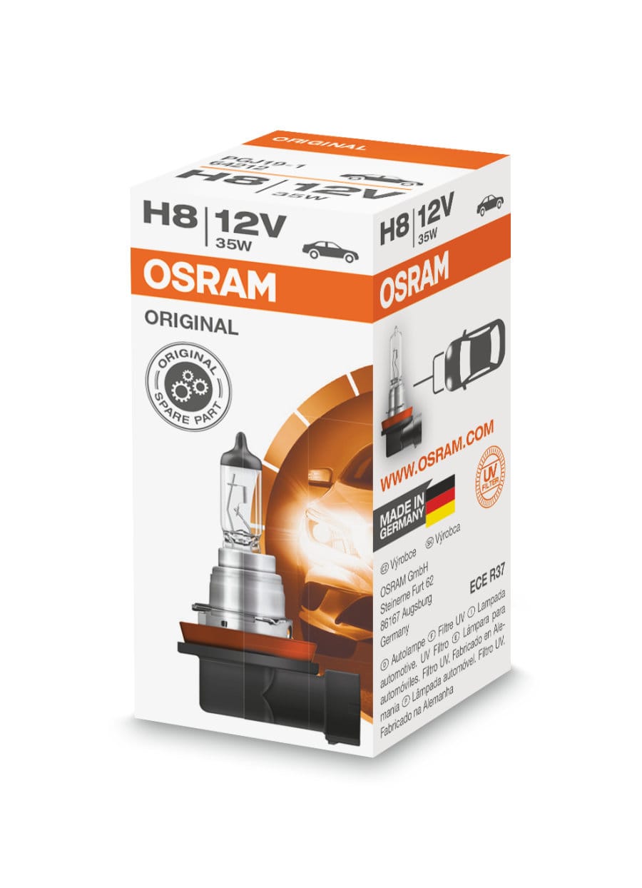 Foto do produto Lâmpadas H8 35W 12v OSRAM Original