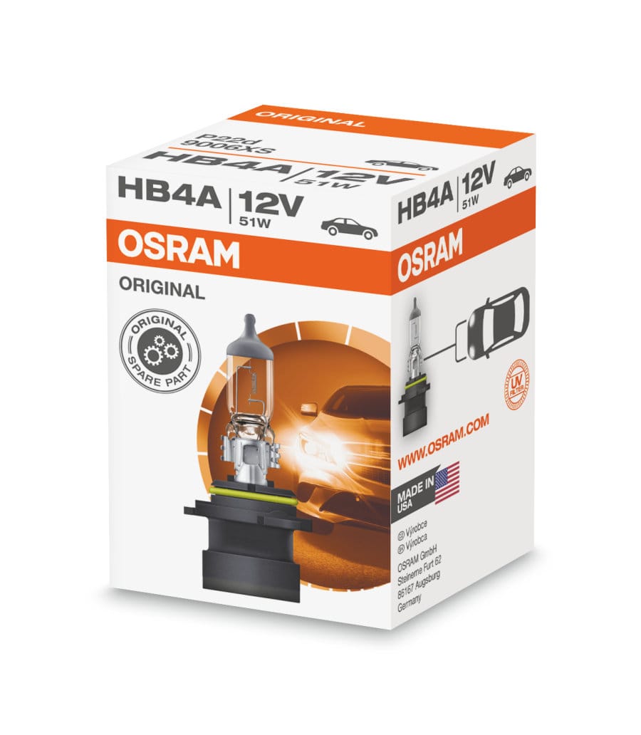 Foto do produto Lâmpada HB4 P22d 9006XS 51w 12v OSRAM