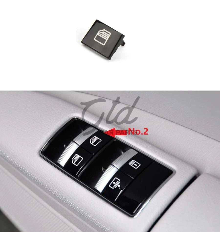 Botões P/ Comutador de Vidros Passageiros Traseiros Mercedes-Benz Classe S W221 2009-2013