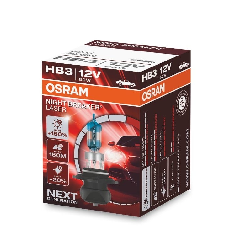 Foto do produto Lâmpadas HB3 (9005) Night Breaker Laser +150% Next G