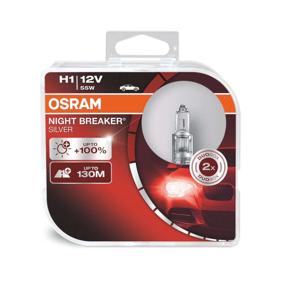 Foto do produto Lâmpadas H1 Night Breaker Silver +100% (cx2)