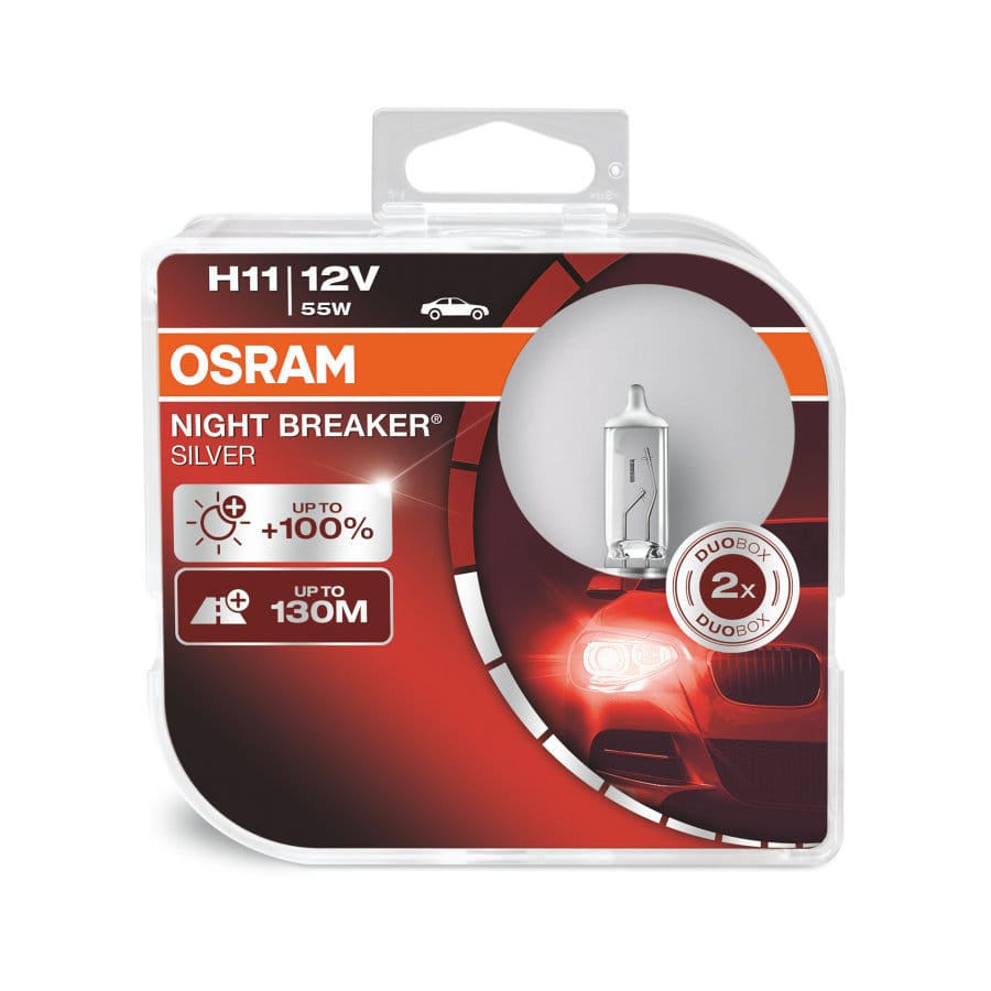 Foto do produto Lâmpadas H11 Night Breaker Silver +100% (cx2)
