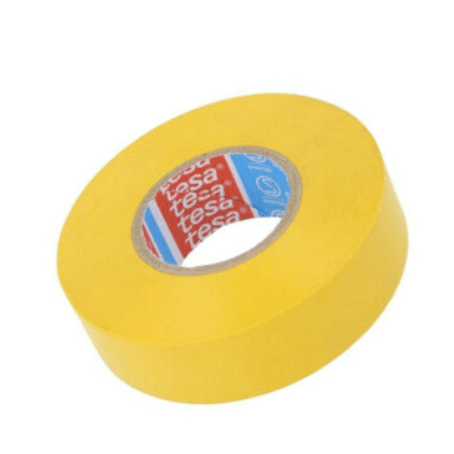 Foto do produto Fita isolante PVC; 50mm x 25m; Amarelo