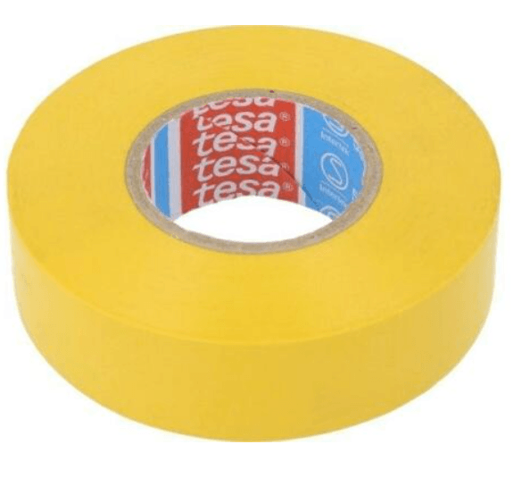 Foto do produto Fita isolante; PVC; 19mm x 25; amarelo