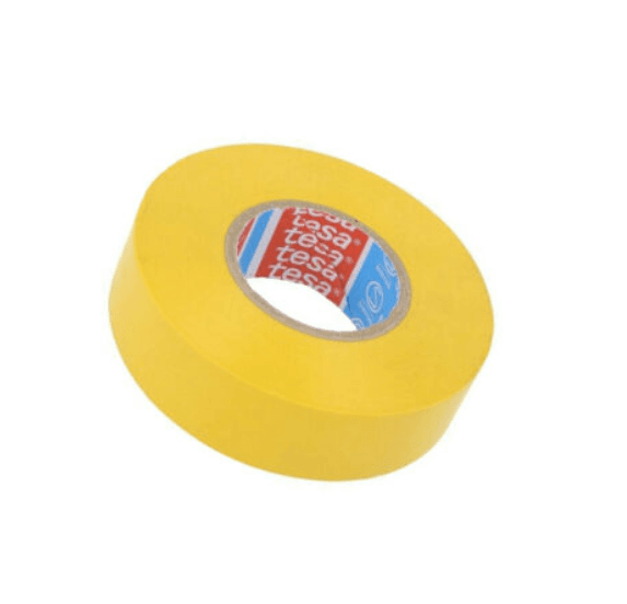 Foto do produto Fita isolante; PVC; 19mm x 20m; amarelo