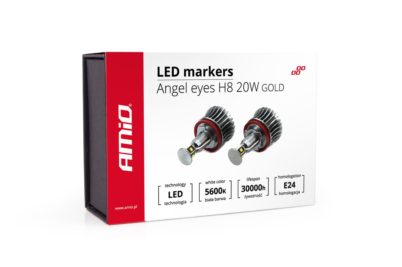 Foto do produto KIT LED H8 20W GOLD BMW AMIO