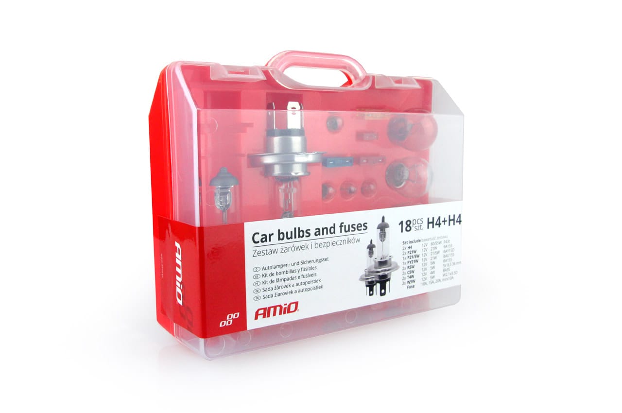 Foto do produto KIT EMERGENCIA AMIO H4+H4 (18 peças)