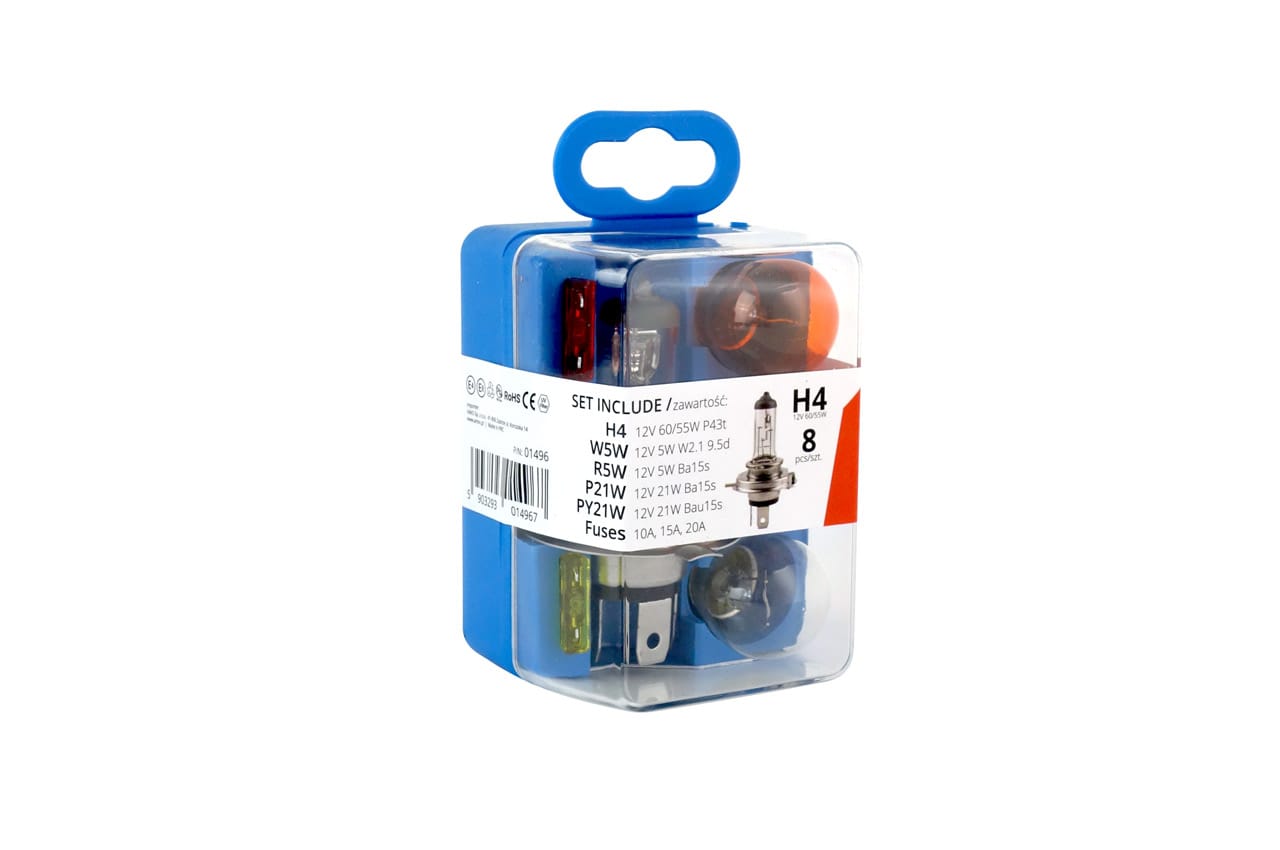 Foto do produto KIT EMERGENCIA AMIO H4 (8 peças)