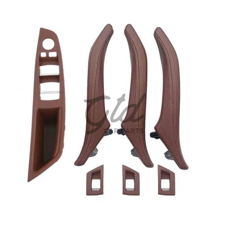 Foto do produto KIT Puxadores Castanho BMW Serie 5 F10 F11 F18 C/ Esp. Rebatível