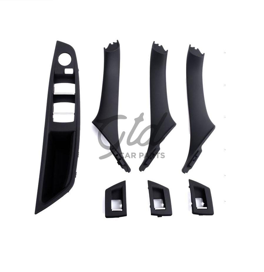 Foto do produto KIT Puxadores Pretos BMW Serie 5 F10 F11 F18 S/ Esp. Rebatível