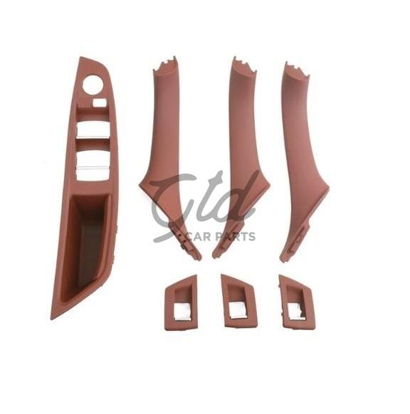 Foto do produto KIT Puxadores Castanhos BMW Serie 5 F10 F11 F18 s/ Esp. Rebatível