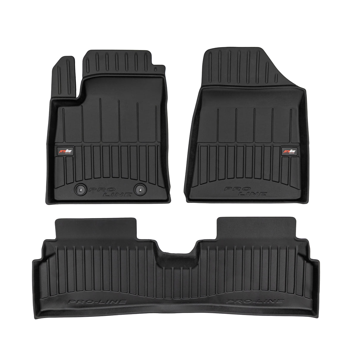PACK 3 TAPETES BORRACHA PRO-LINE HYUNDAI KONA ELECTRIC II 2022->