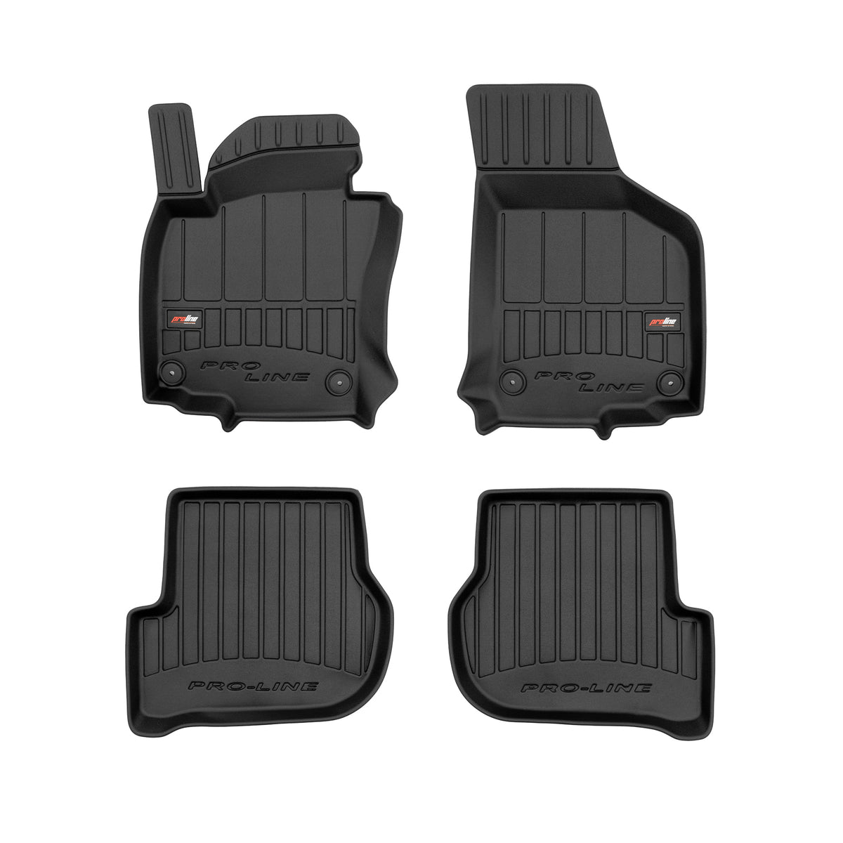 PACK 4 TAPETES BORRACHA PRO-LINE VOLKSWAGEN JETTA V 2005-2011