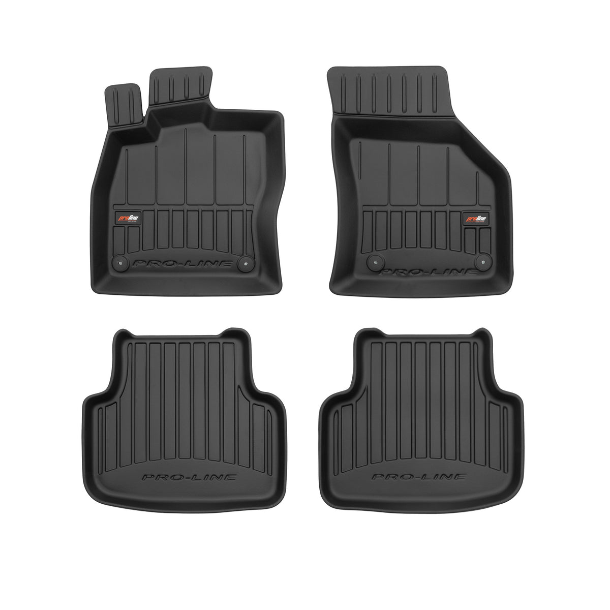 PACK 4 TAPETES BORRACHA PRO-LINE SKODA OCTAVIA IV 2019->
