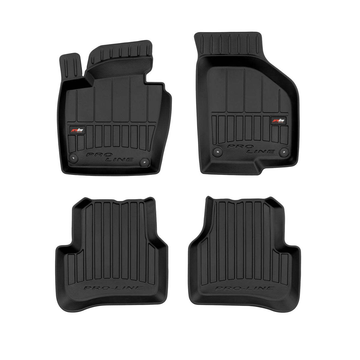 PACK 4 TAPETES BORRACHA PRO-LINE VOLKSWAGEN PASSAT CC 2008-2012