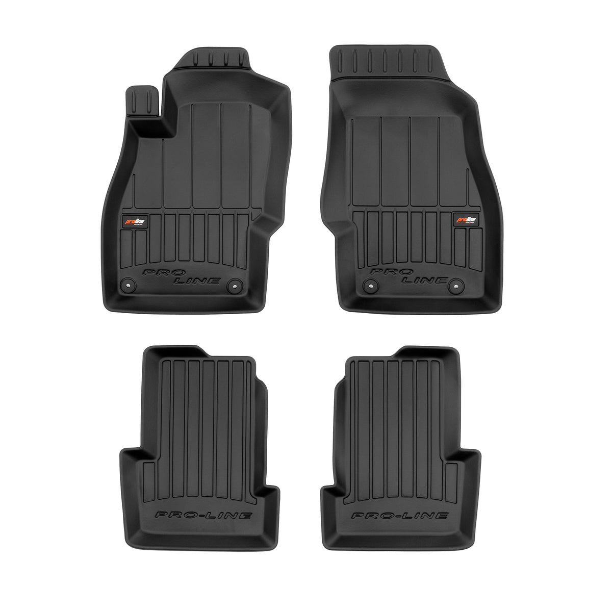 PACK 4 TAPETES BORRACHA PRO-LINE OPEL CORSA E 2014-2019