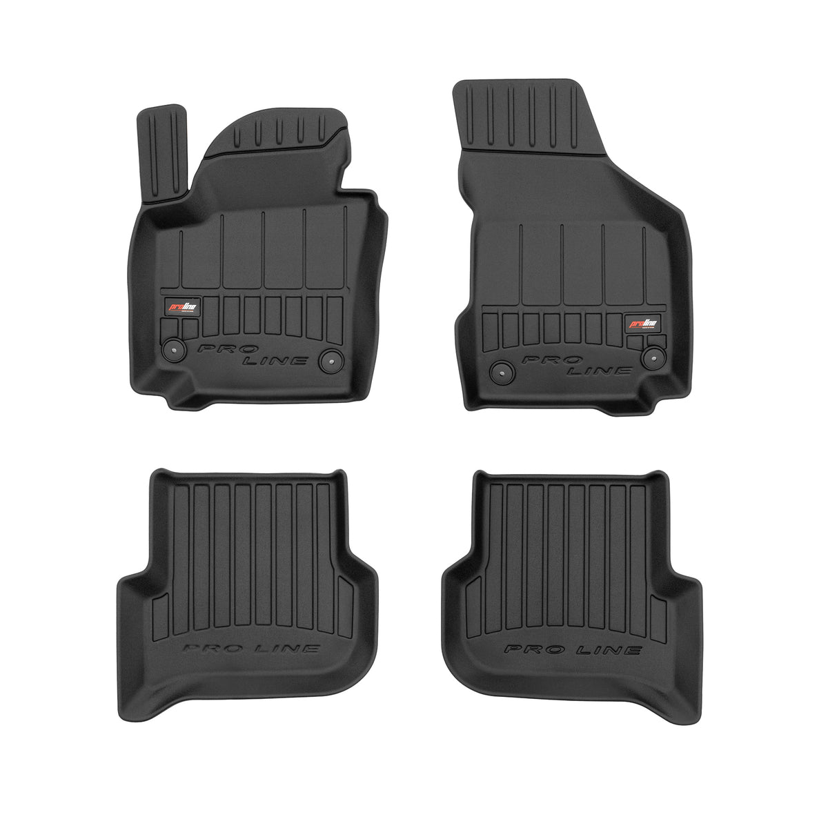 PACK 4 TAPETES BORRACHA PRO-LINE VOLKSWAGEN GOLF PLUS 2005-2014