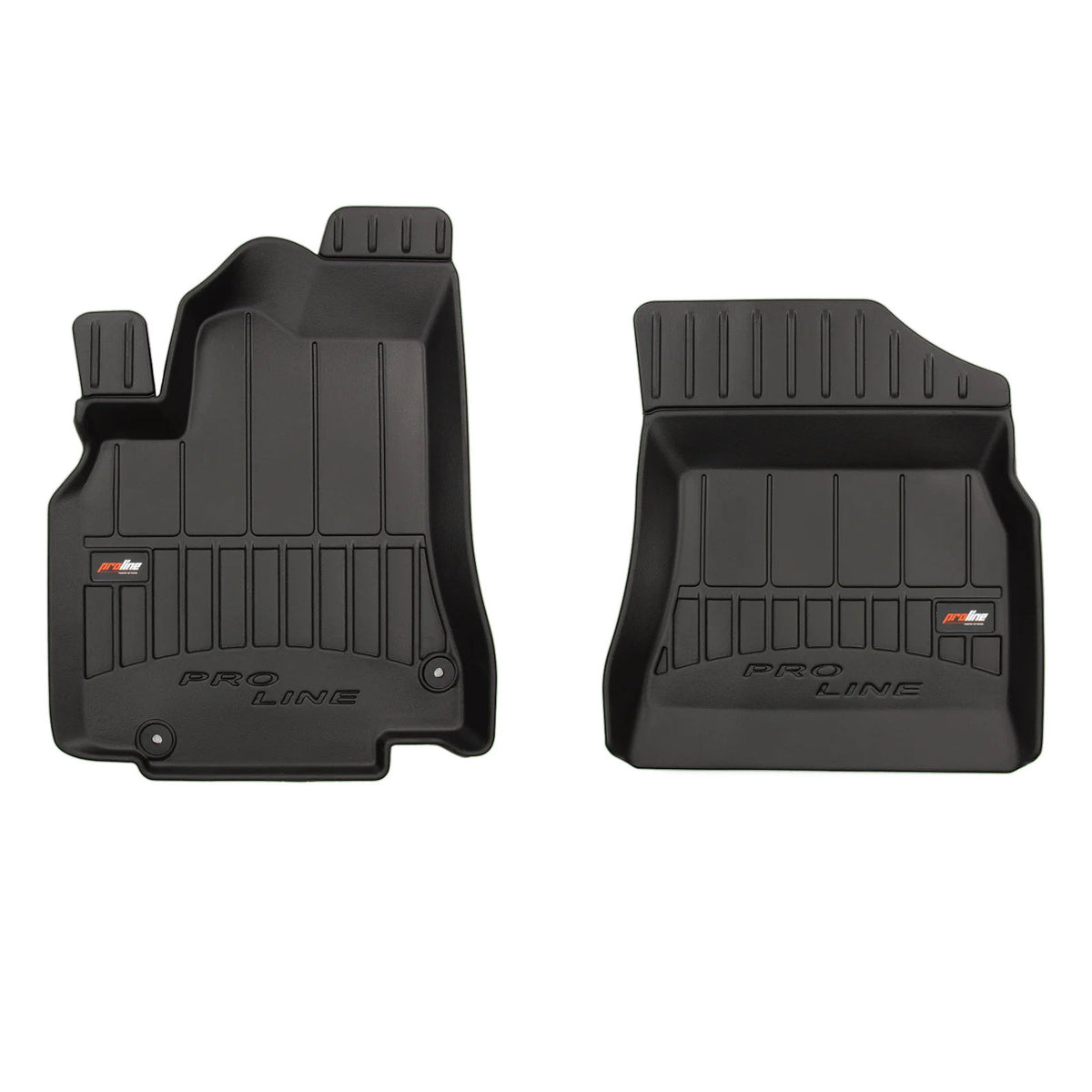 PACK 2 TAPETES BORRACHA PRO-LINE CITROEN BERLINGO II VAN 2008-2018