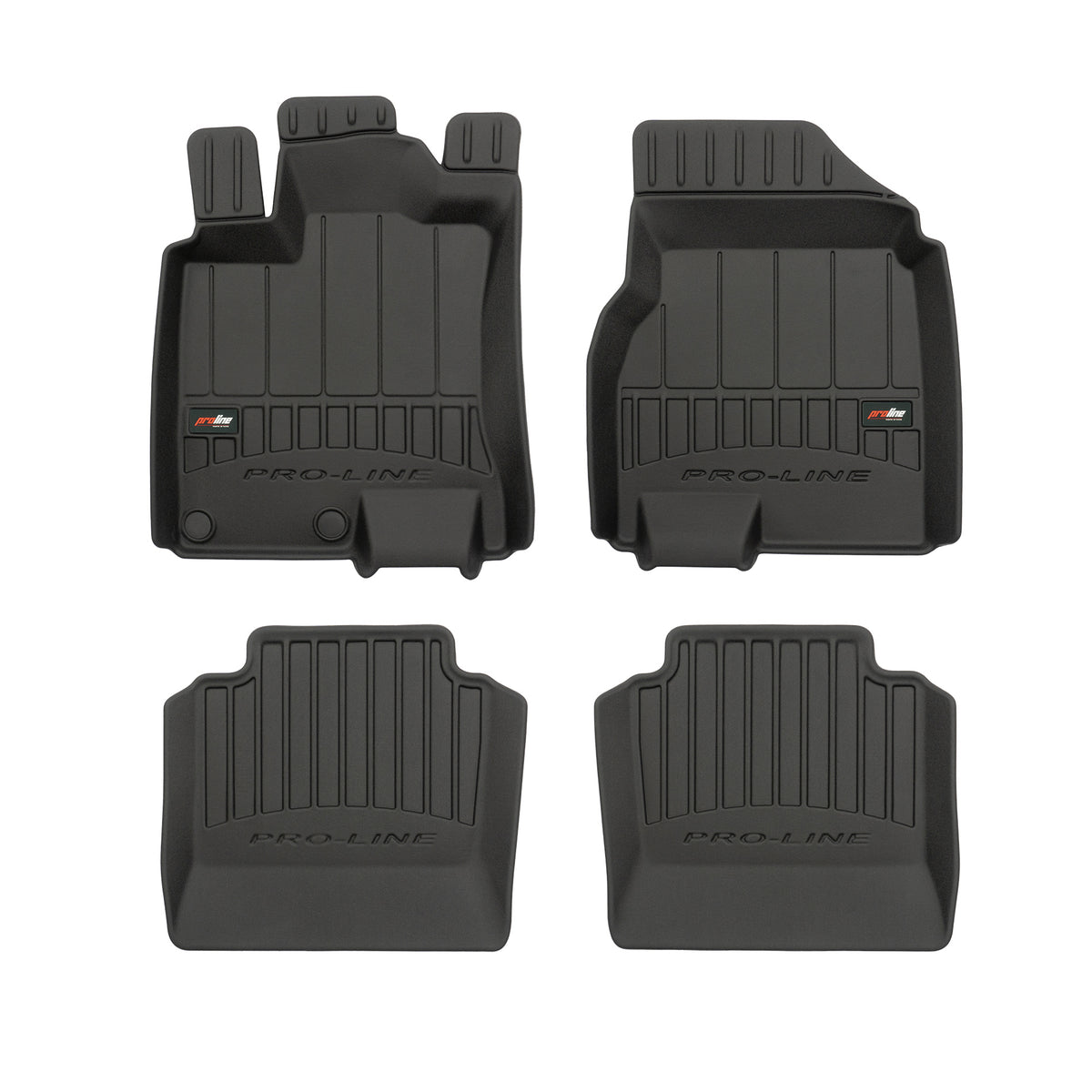 PACK 4 TAPETES BORRACHA PRO-LINE NISSAN QASHQAI I CROSSOVER 2006-2013 +2