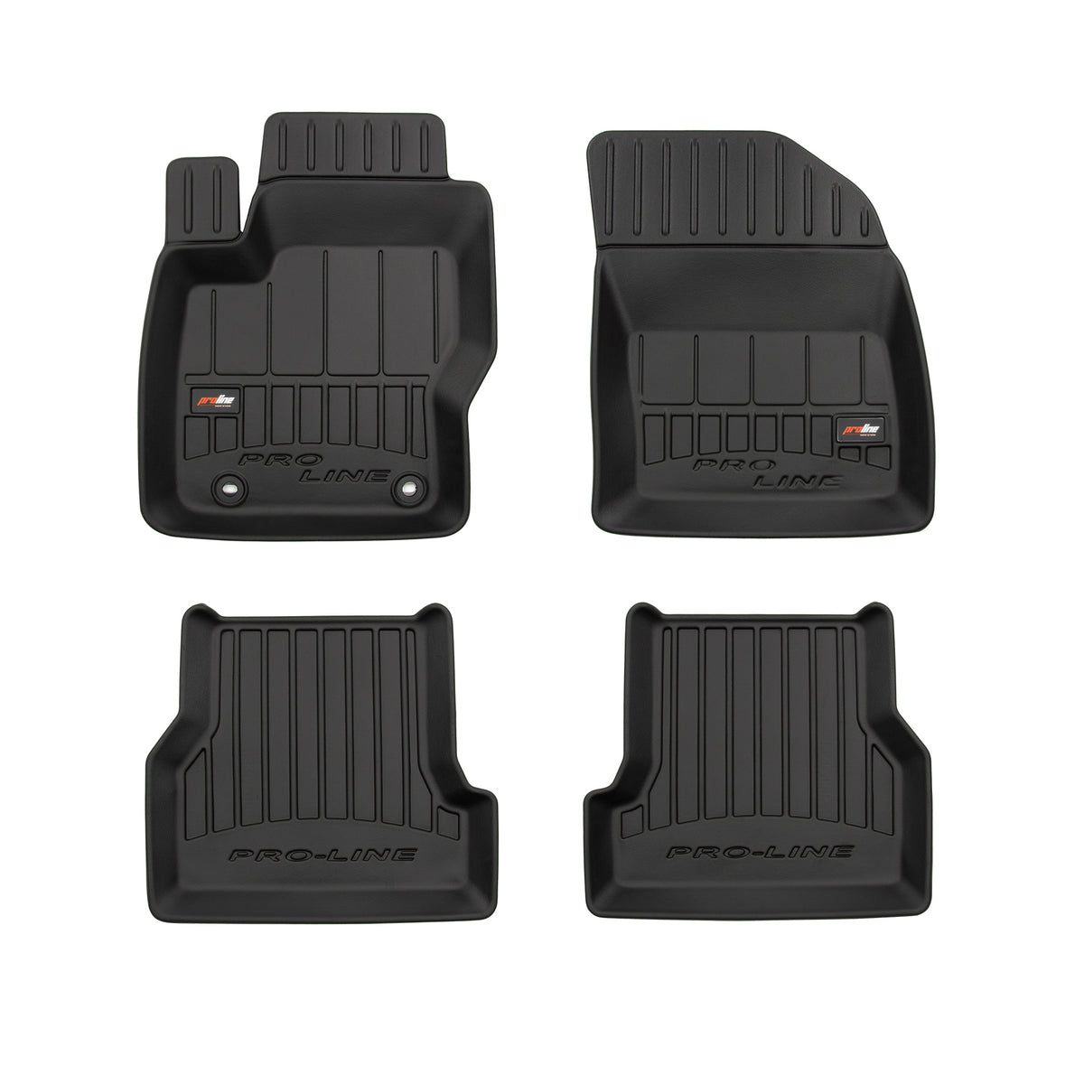 PACK 4 TAPETES BORRACHA PRO-LINE FORD FOCUS II 2004-2011