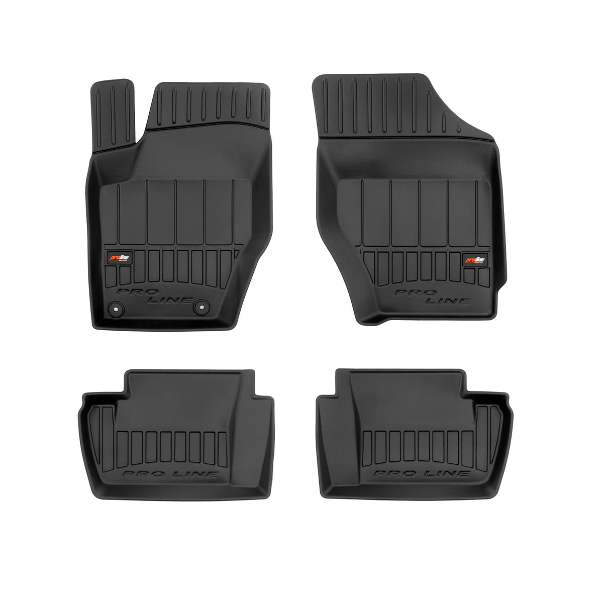 PACK 4 TAPETES BORRACHA PRO-LINE CITROEN C4 I 2004-2010