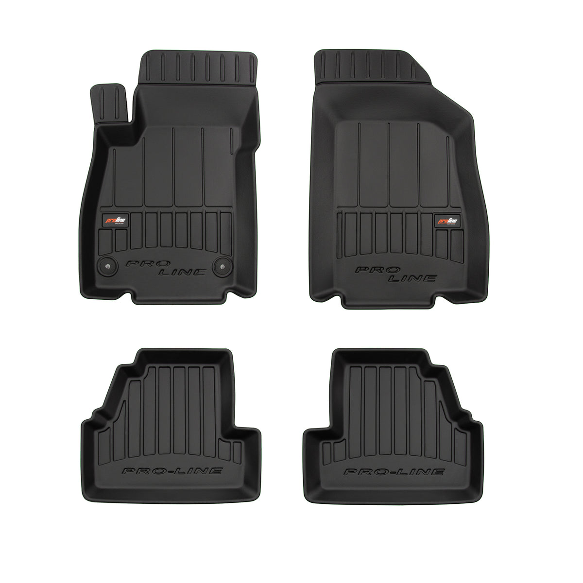 PACK 4 TAPETES BORRACHA PRO-LINE OPEL MOKKA A 2012-2019
