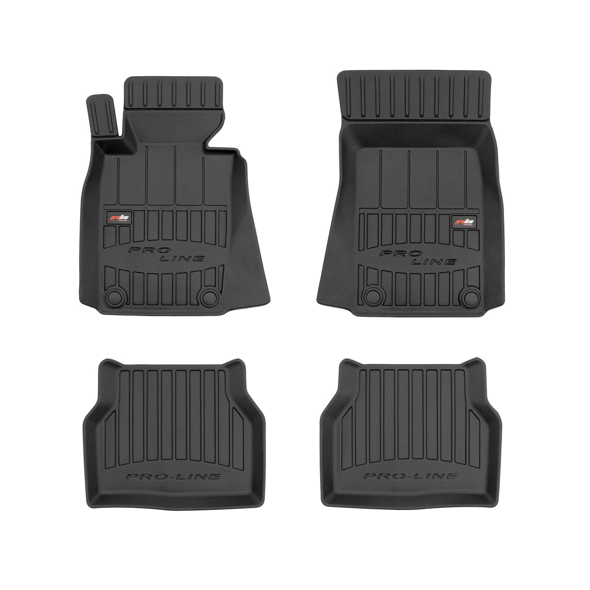 PACK 4 TAPETES BORRACHA PRO-LINE BMW 5 SERIES E39 1995-2003