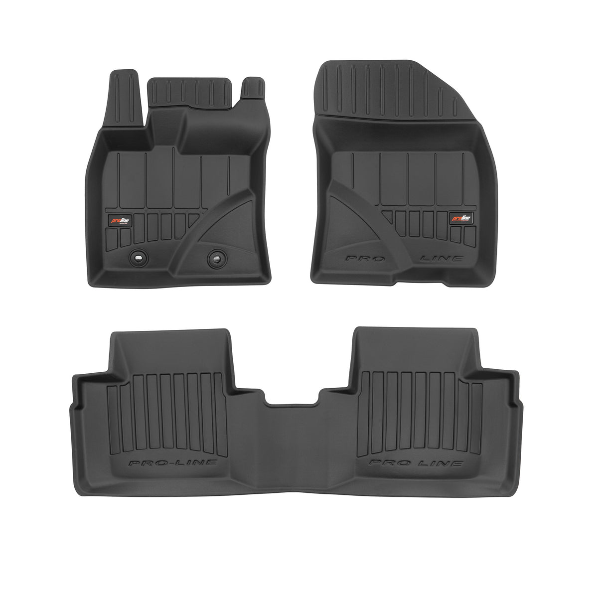 PACK 3 TAPETES BORRACHA PRO-LINE TOYOTA AVENSIS III 2009-2018