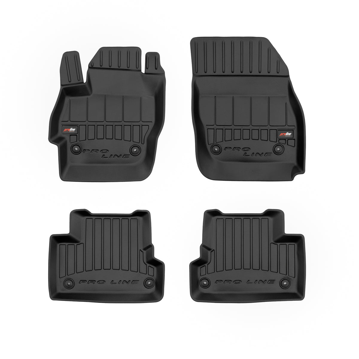 PACK 4 TAPETES BORRACHA PRO-LINE MAZDA 3 II 2008-2013
