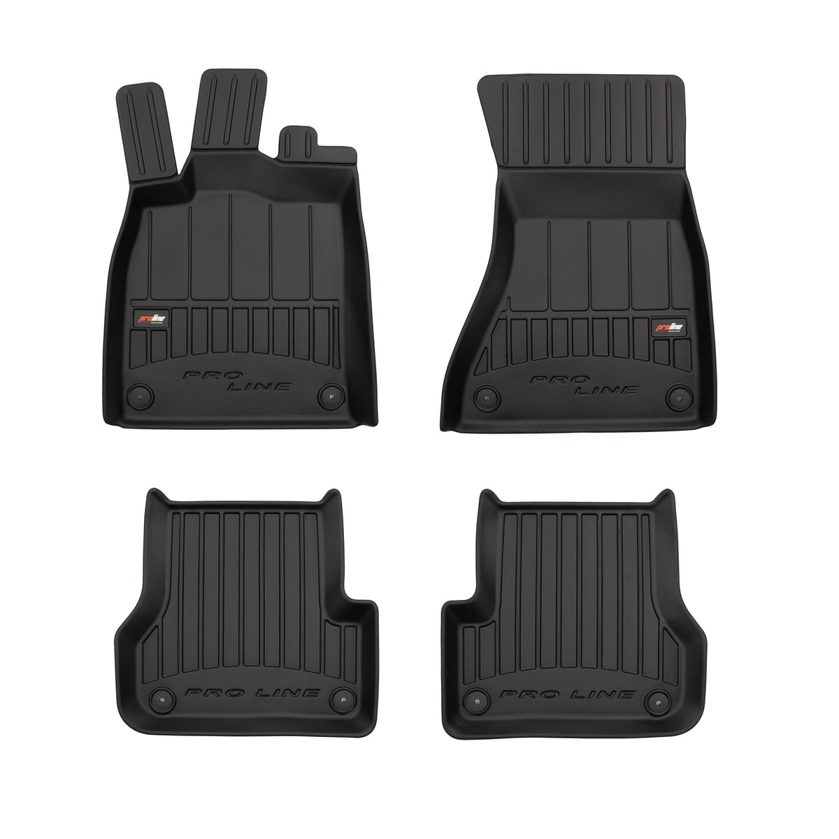 PACK 4 TAPETES BORRACHA PRO-LINE AUDI A6 C7 2011-2018