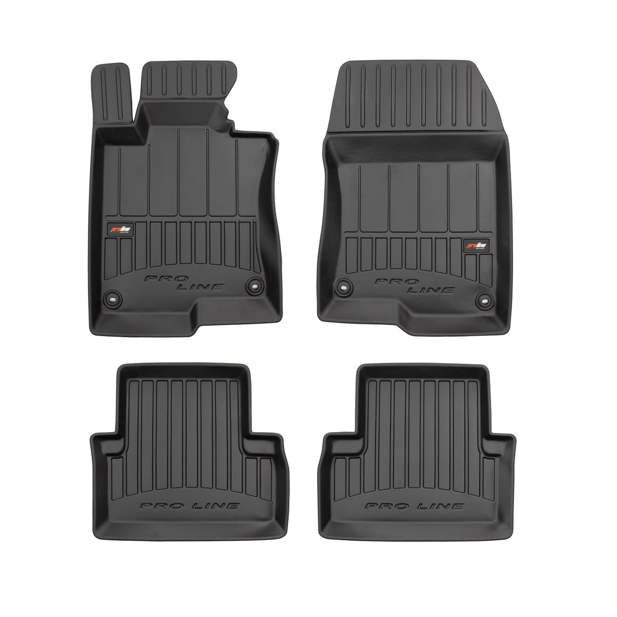 PACK 4 TAPETES BORRACHA PRO-LINE HONDA ACCORD VIII 2008-2015