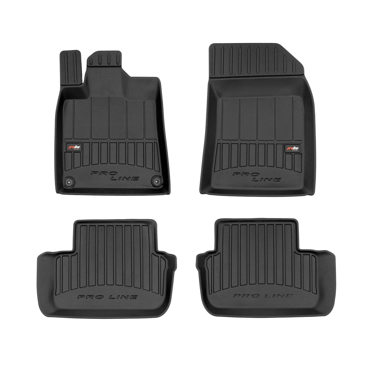 PACK 4 TAPETES BORRACHA PRO-LINE PEUGEOT 407 2004-2011