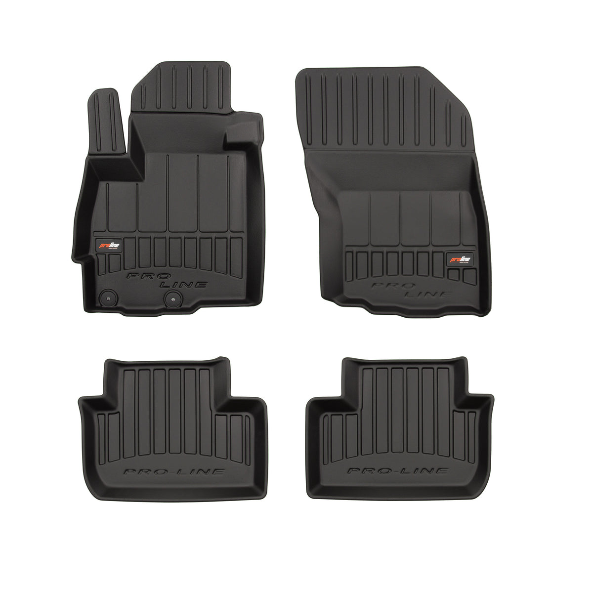 PACK 4 TAPETES BORRACHA PRO-LINE PEUGEOT 4008 2012-2016