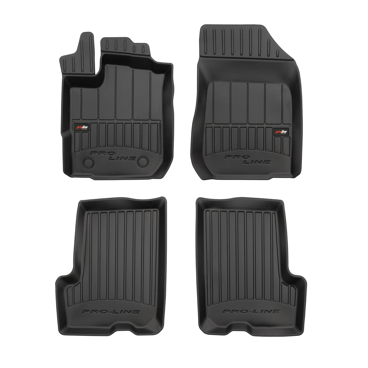 PACK 4 TAPETES BORRACHA PRO-LINE DACIA LOGAN MCV I 2006-2013