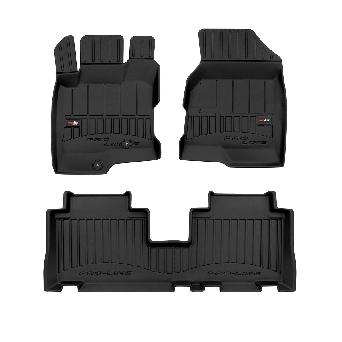PACK 3 TAPETES BORRACHA PRO-LINE OPEL ANTARA 2006-2017