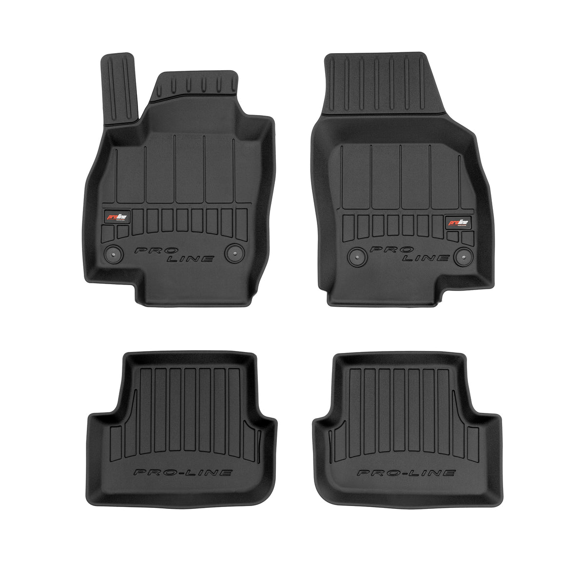PACK 4 TAPETES BORRACHA PRO-LINE VOLKSWAGEN TAIGO 2020->