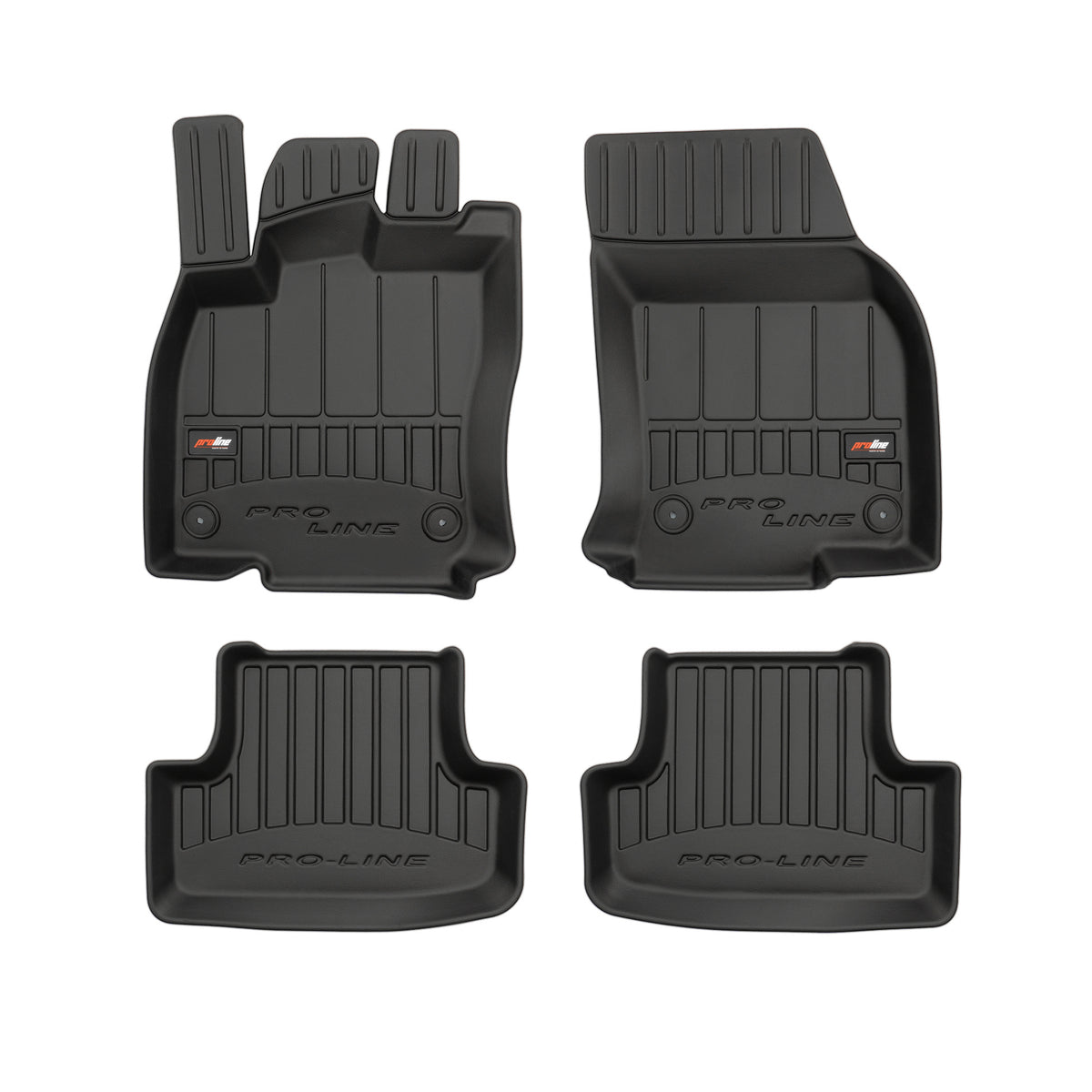 PACK 4 TAPETES BORRACHA PRO-LINE AUDI Q2 2016-2020 PRE-FACELIFT