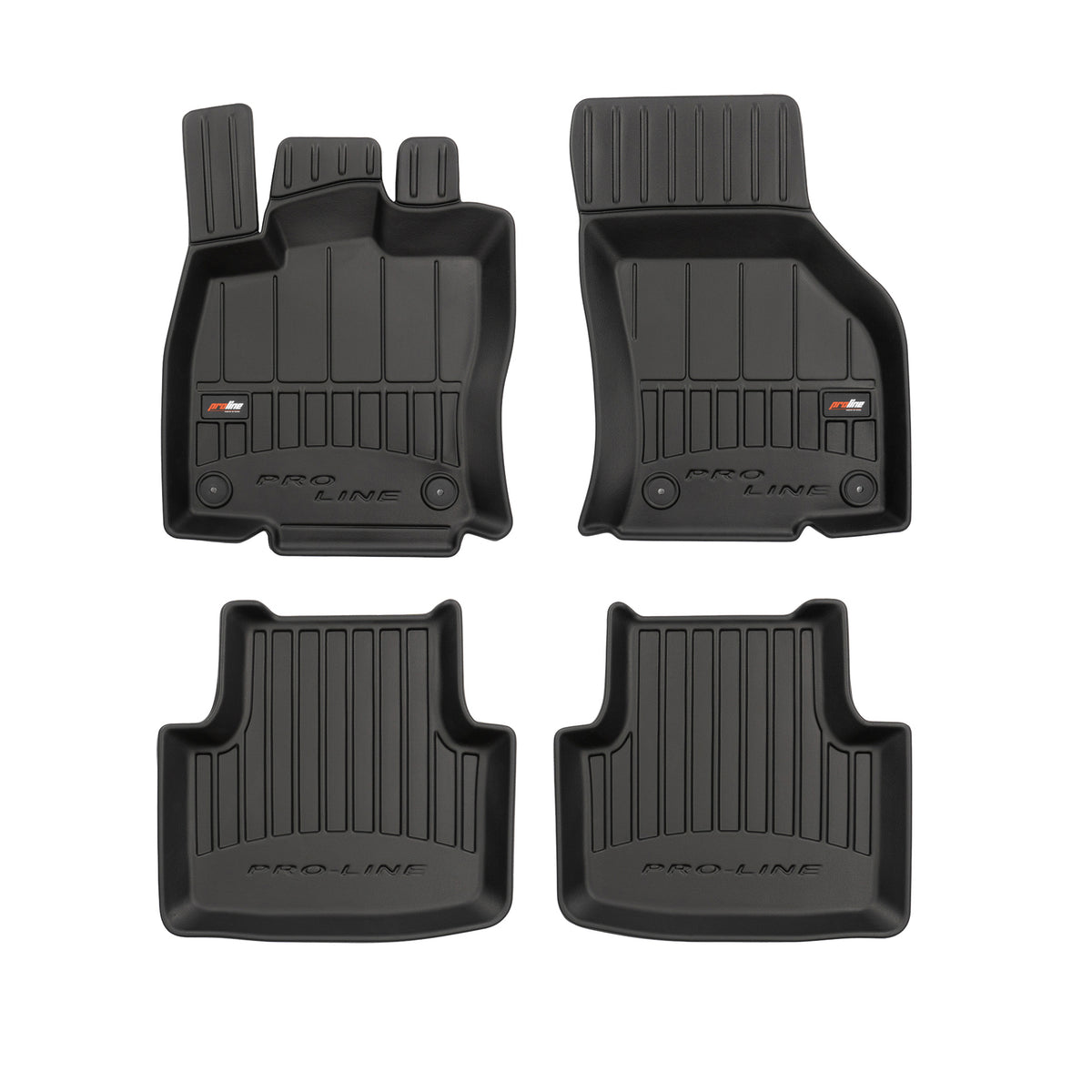 PACK 4 TAPETES BORRACHA PRO-LINE VOLKSWAGEN PASSAT B8 2014-2022