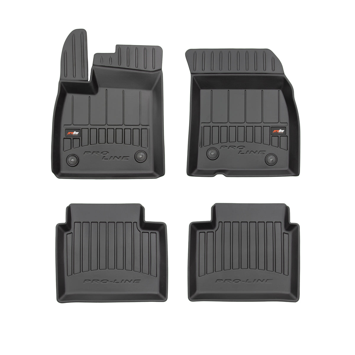 PACK 4 TAPETES BORRACHA PRO-LINE FORD FOCUS IV 2018-2025