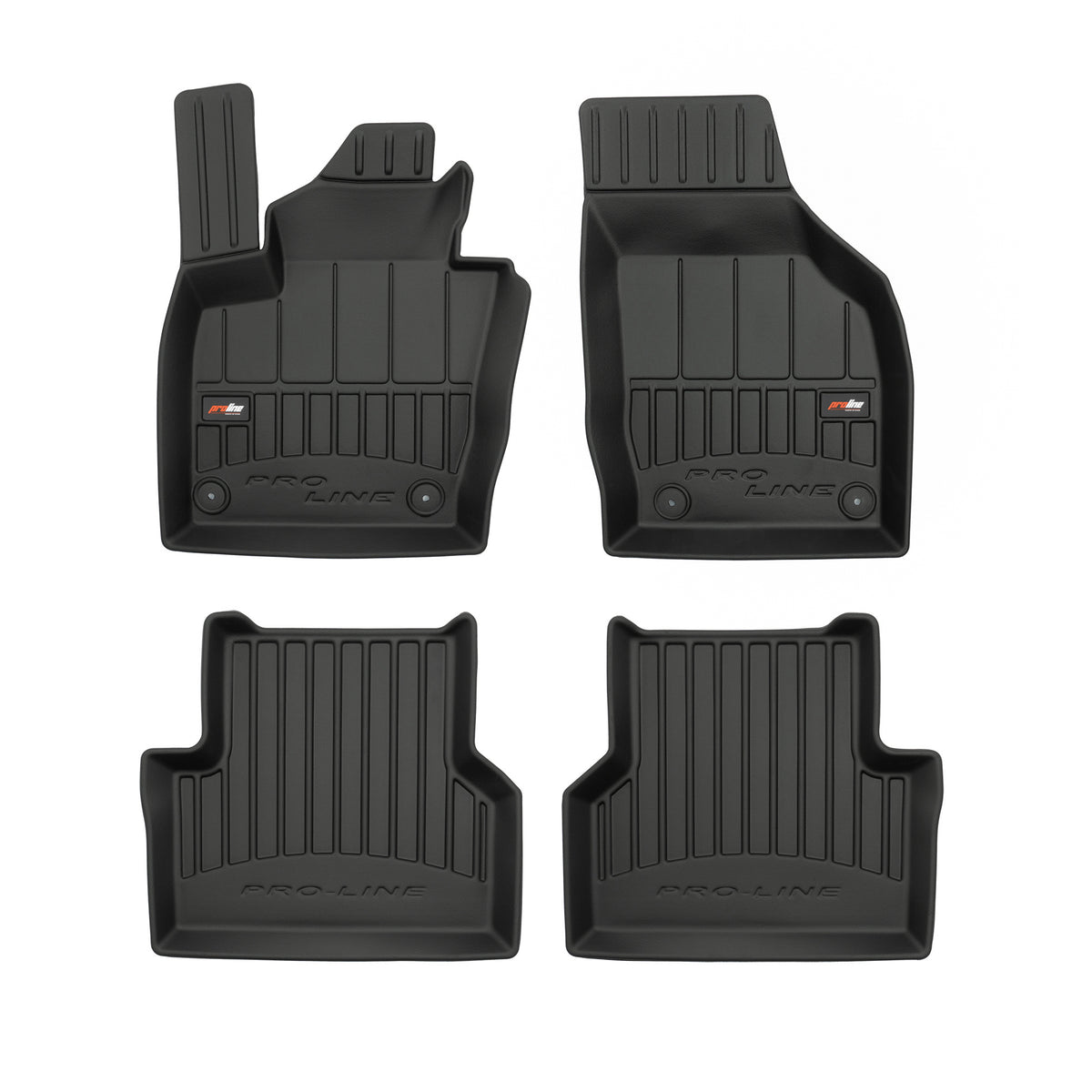 PACK 4 TAPETES BORRACHA PRO-LINE AUDI Q3 I 2011-2018
