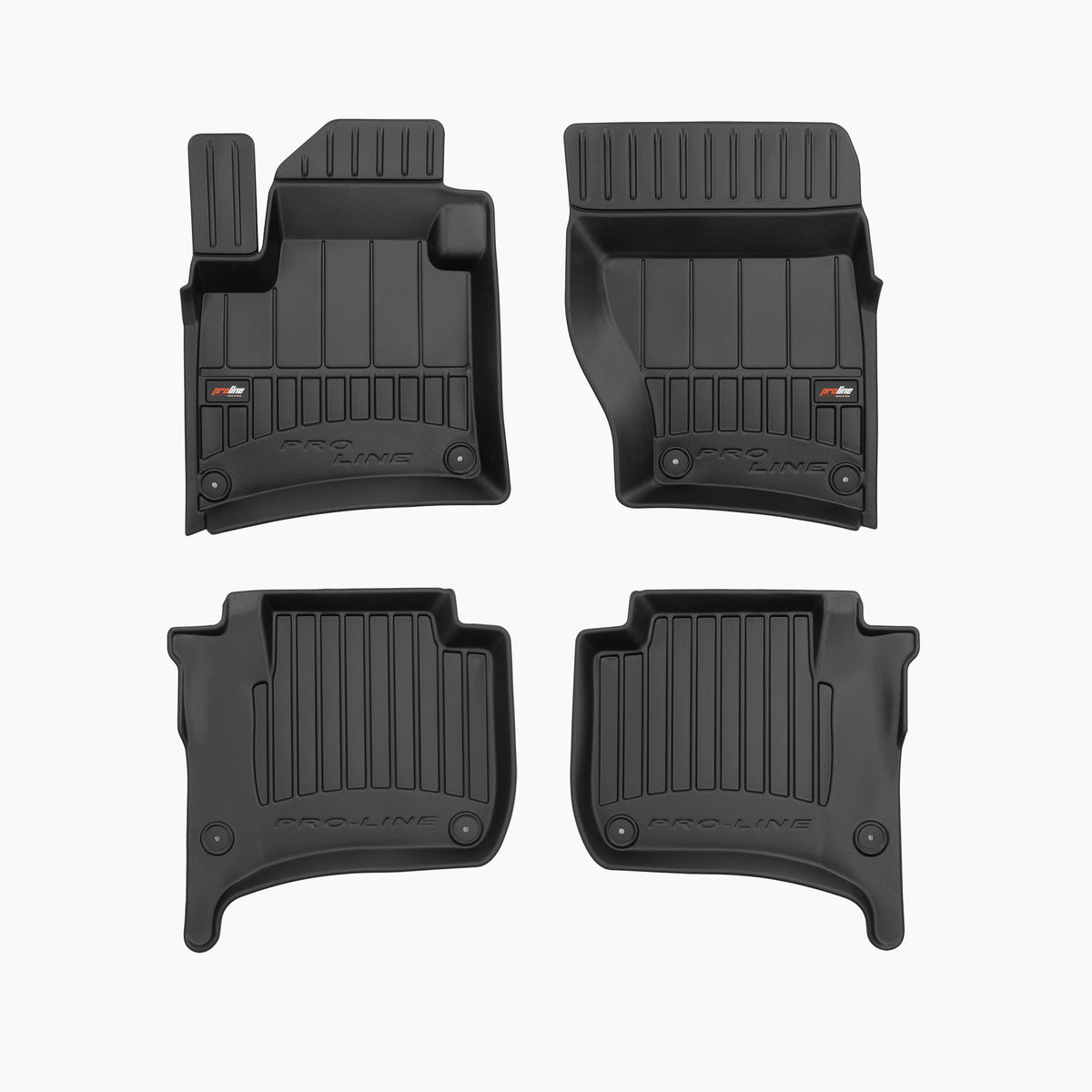PACK 4 TAPETES BORRACHA PRO-LINE VOLKSWAGEN TOUAREG II 2010-2018