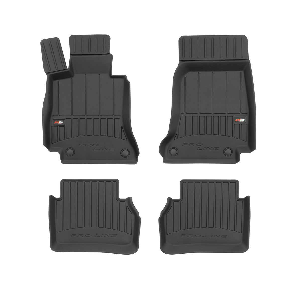 PACK 4 TAPETES BORRACHA PRO-LINE MERCEDES-BENZ CLASSE E W213 2016-2023