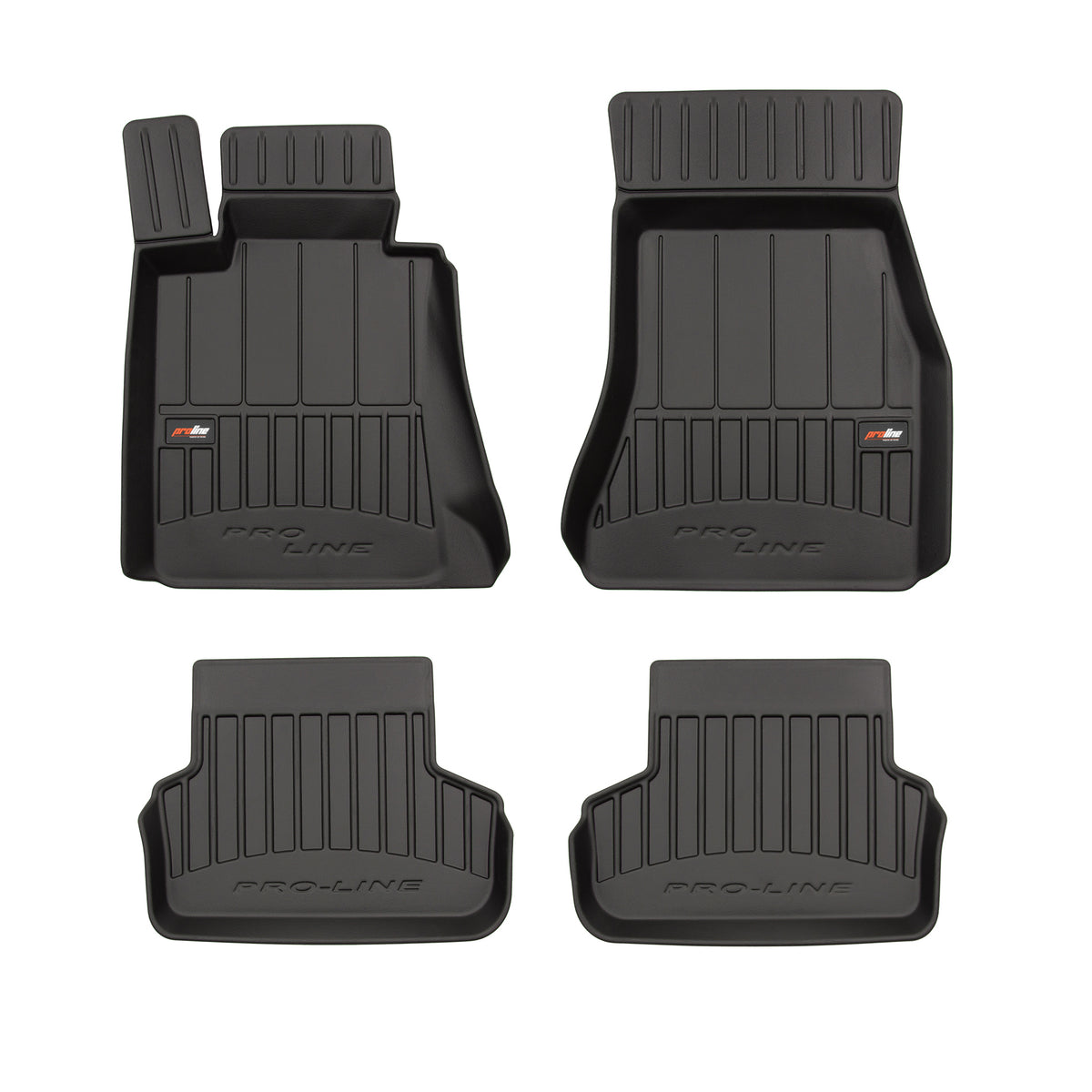 PACK 4 TAPETES BORRACHA PRO-LINE BMW 5 SERIES G31 2017-2023